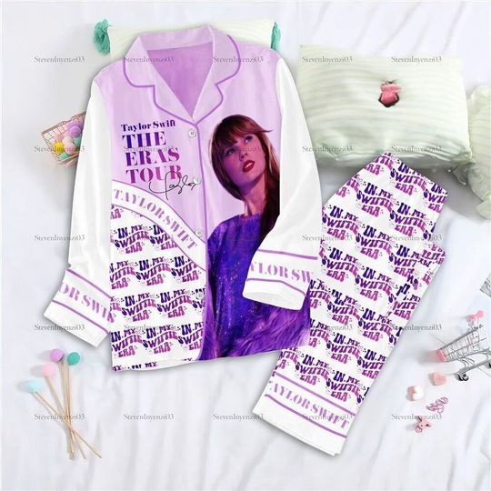 Discover Taylor Pajamas Set , Taylor version 2023 Set, The Eras Tour Shirt, Gift for Women