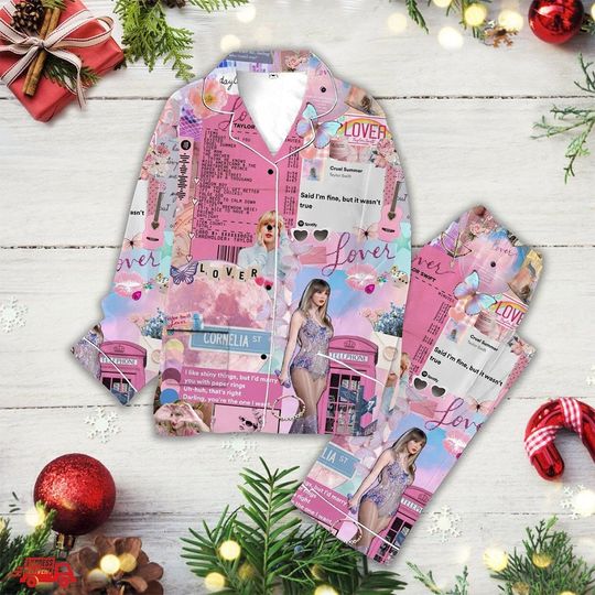 Discover 1989 Taylor's Swift Pajamas Set, Taylor Pajamas Sleepwear, All Album Taylor Pajamas