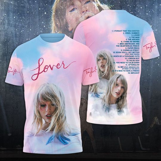 Discover Taylor 3D T-Shirt - Taylor version Tour 3D T-Shirt