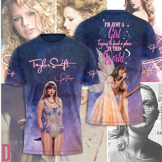 Discover Taylorr Swifts Erass Tours version Tour 3D T-Shirt