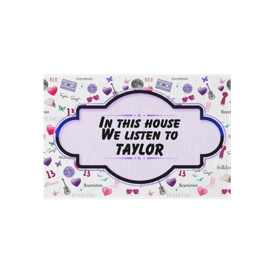 Discover The Eras Tour Taylor Doormat