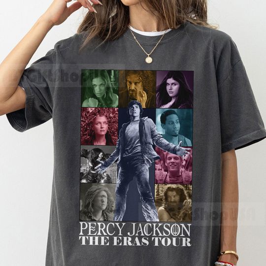 Discover Vintage Percy Jackson The Eras Tour Shirt, Percy Jackson T Shirt