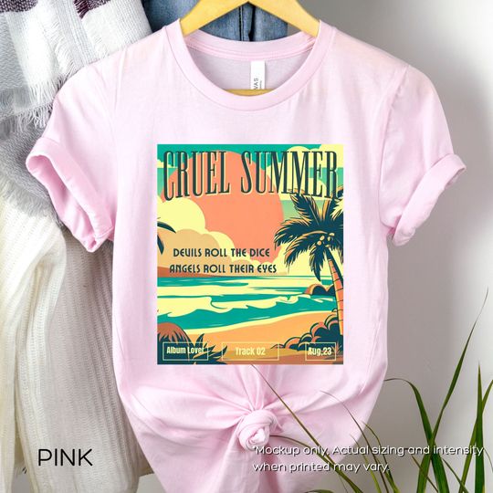 Discover Cruel Summer Tshirt | Aesthetic Shirt | Eras Tour Merch