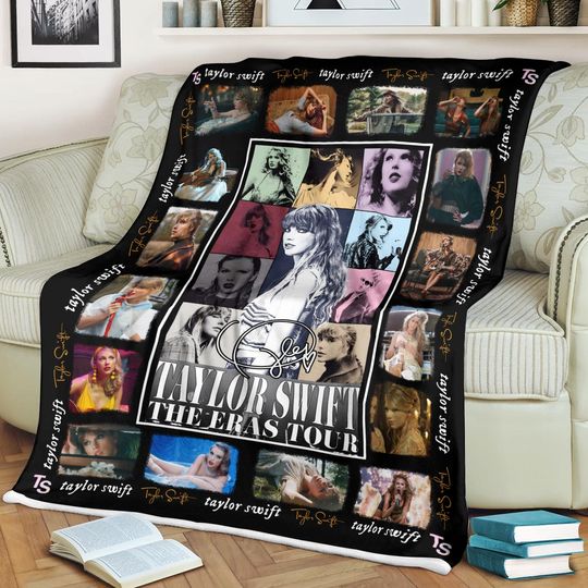 Discover Taylor Version Fan Fleece Blanket, Taylor 2023 Eras Tour Concert Blanket
