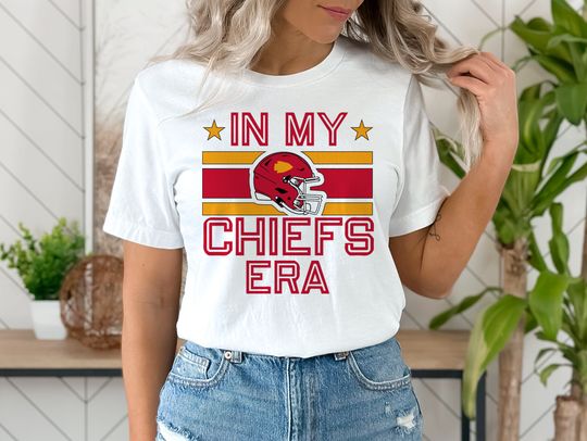 Discover In My Chiefs Era Tee Taylor version Taylor Travis Kelce Chiefs Era