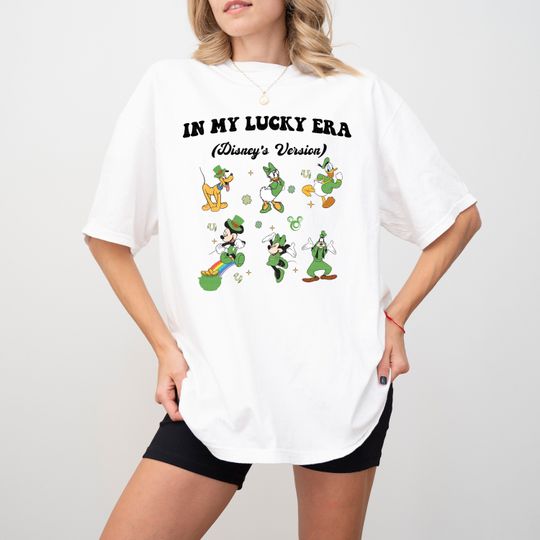 Discover St Patrick's Swift Shirt, Shenanigan Album T-Shirt, Eras Tour Lucky Patty's Day