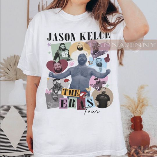 Discover Jason Kelce  Tshirt, The Eras Tour Kelce Funny tshirt, Jason Kelce T-Shirt