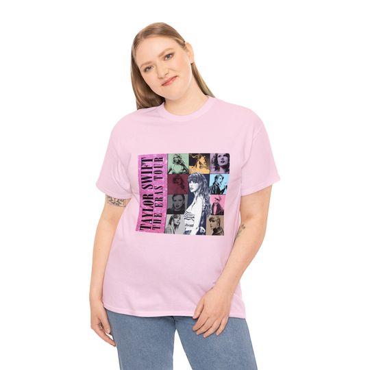 Discover Taylor The Eras Tour Tee shirt, Taylor version Merch