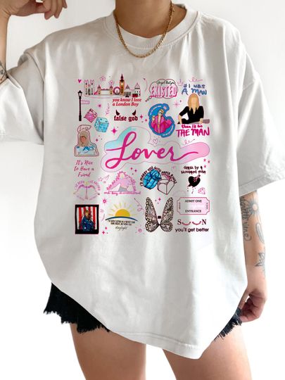 Discover Lover Album Shirt, Taylor Lover Shirt, Taylor Valentines Shirt