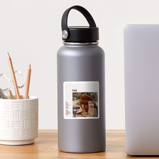 Discover Taylor | Red Album Cover  Sticker