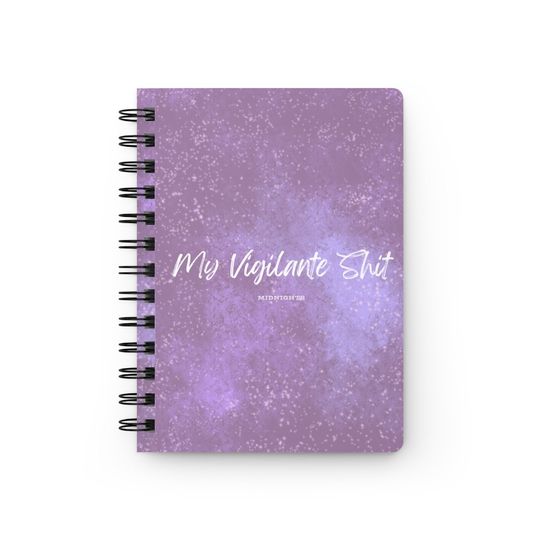 Discover Taylor version Midnights Spiral Notebook | My Vigilante Shit Spiral Notebook | Taylor Spiral Notebook