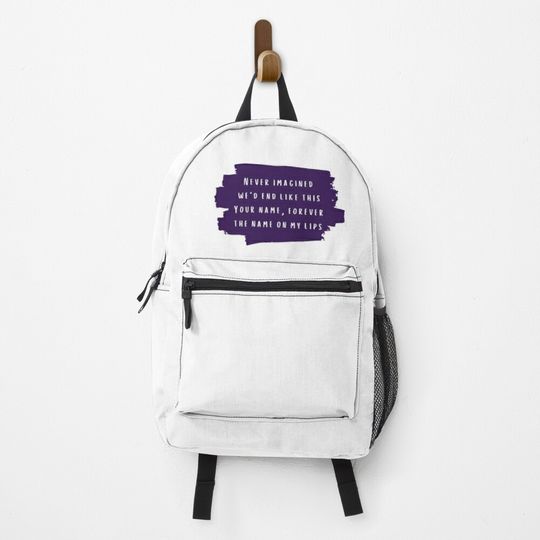 Discover Last Kiss - Speak Now Taylor Backpack