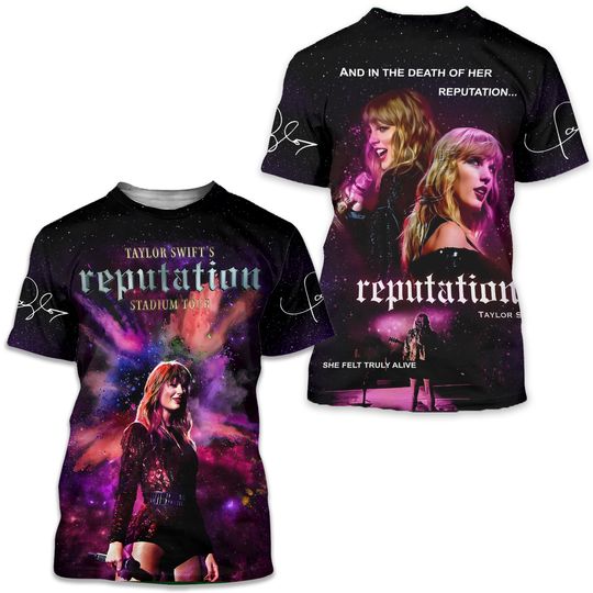 Discover Taylor 3D T-Shirt - Taylor version Tour 3D T-Shirt