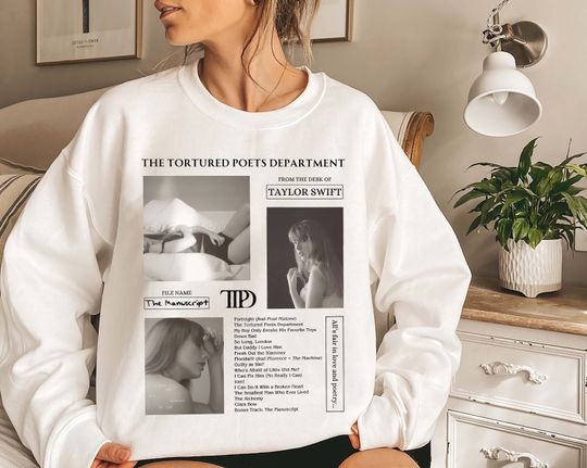 Discover The Tortured Poets Department Taylor Sweatshirt