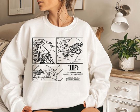 Discover The Tortured Poets Department Taylor Sweatshirt #2