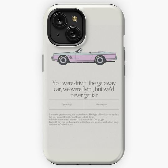 Discover Getaway car - Taylor iPhone Case