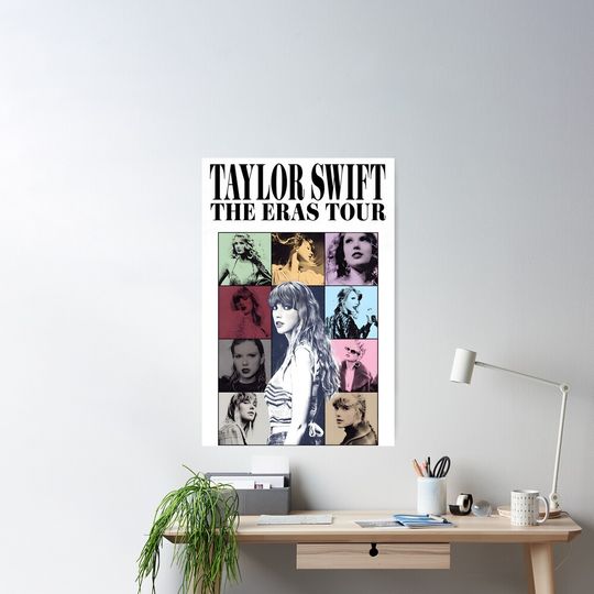 Discover The Eras Tour Taylor Poster, Taylor Fan Home Decor