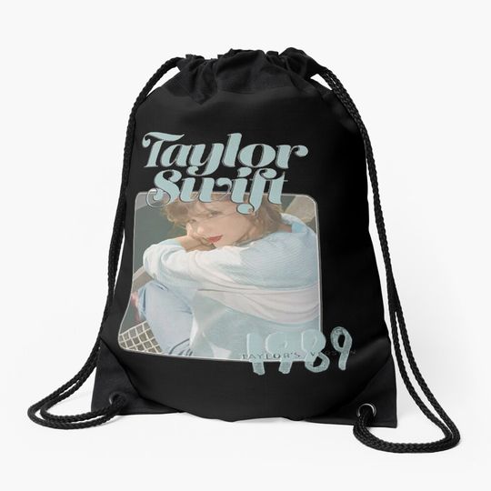 Discover Taylor Version 1989, Taylor Version Merch Outdoor Drawstring Bags