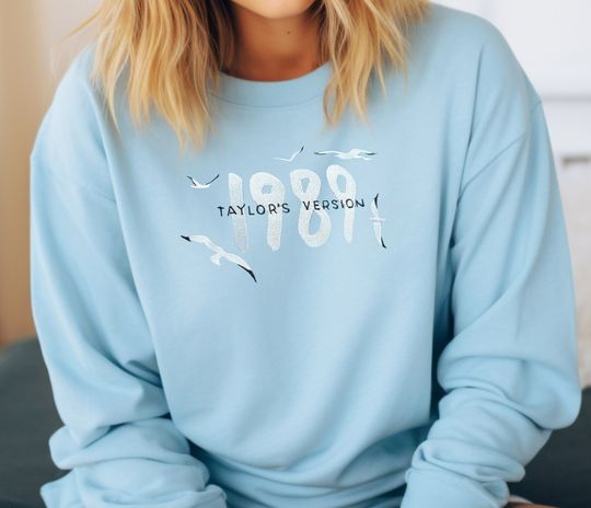 Discover Taylor sweater, 1989  Sweater, Embroidered Crewneck