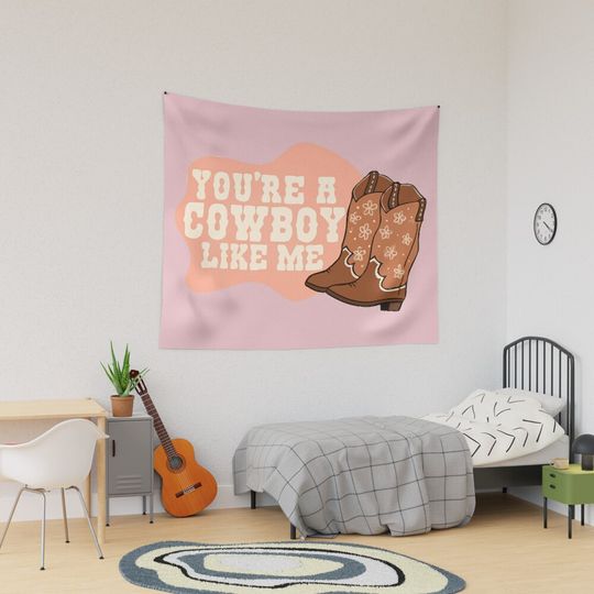 Discover Taylor Cowboy Like Me Tapestry
