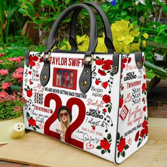 Discover Taylor Red Album Leather Bag