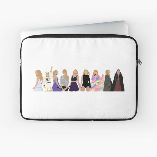 Discover Taylor eras with evermore Laptop Sleeve