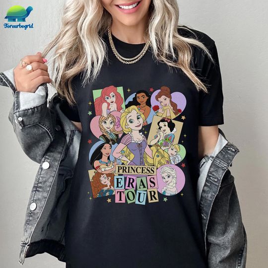 Discover Vintage Princess The Eras Tour Shirt, Princess Royal Tour Shirt