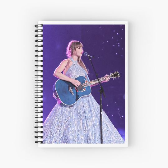 Discover Taylor The Eras Tour Spiral Notebook