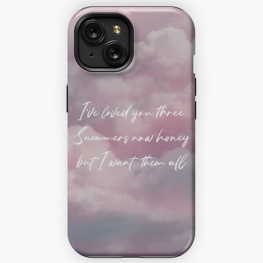 Discover Lover lyrics Taylor iPhone Case