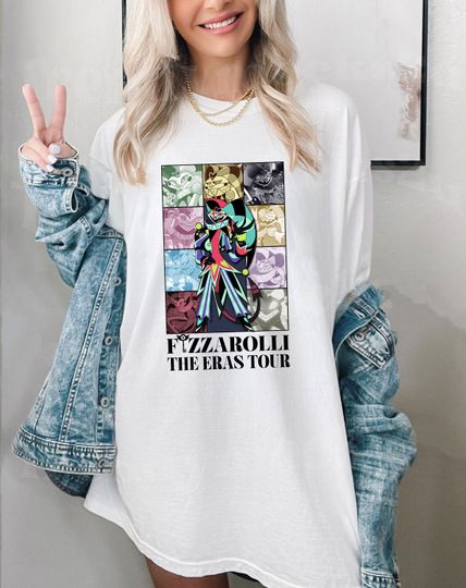Discover Fizz Fizzarolli Eras Tour Shirt, Cute Fizzarolli Shirt, Helluva Boss Shirt