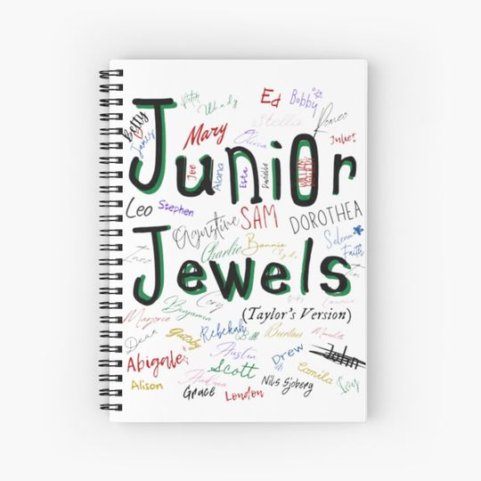 Discover Junior Jewels Taylor Spiral Notebook