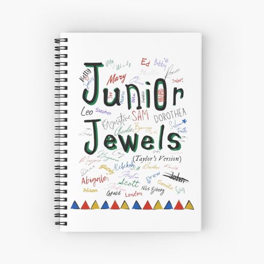 Discover Junior Jewels Taylor Spiral Notebook