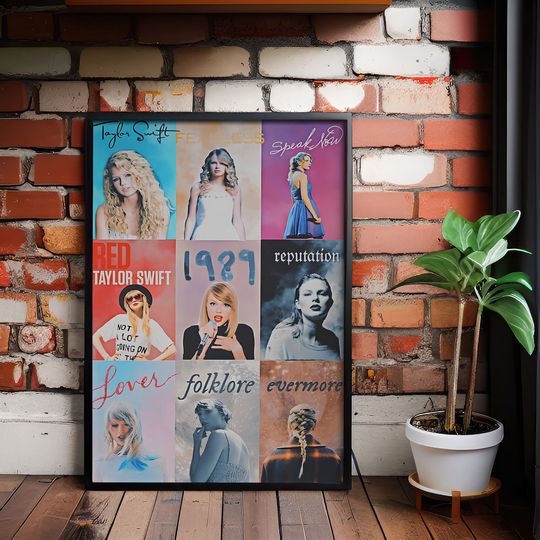 Discover Taylor version Gifts - Taylor version The Eras Tour Poster