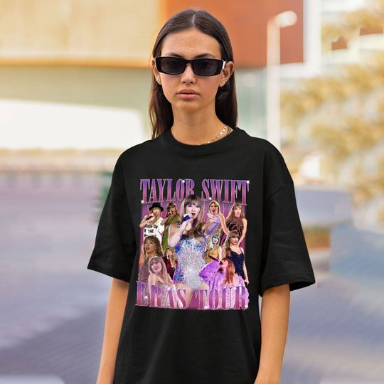 Discover Taylor Version Vintage 90s Style Shirt, Taylor Shirt, The Eras Tour T-Shirt