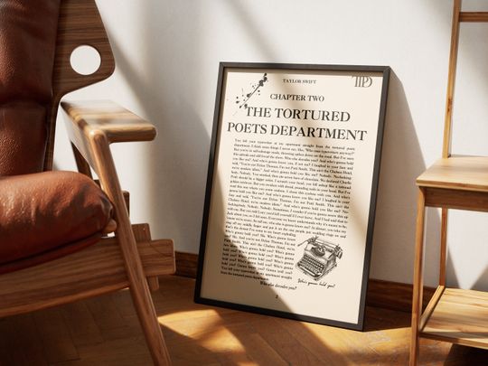 Discover The Tortured Poets Department Taylor Poster
