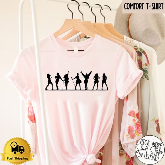 Discover Taylor Albums The Eras Tour Shirt, Taylor version Shirt