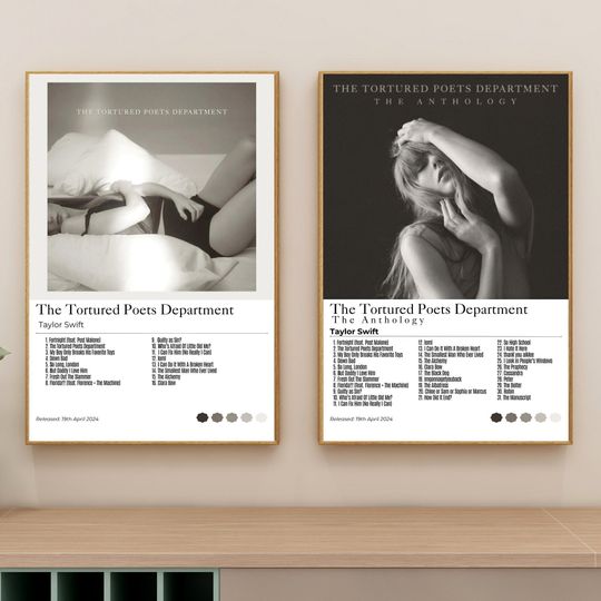 Discover The Tortured Poets Department Poster, Taylor version Poster, Eras Tour Merch, Taylor version Merch