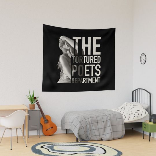Discover Taylor The Tortured Poet Department Tapestry