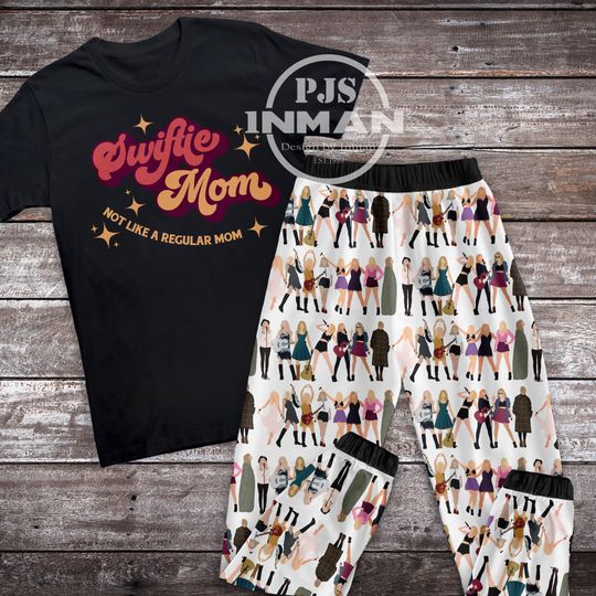 Discover Taylor Pajamas Set, Taylor  Family Pajamas, Eras Tour Pajamas Set