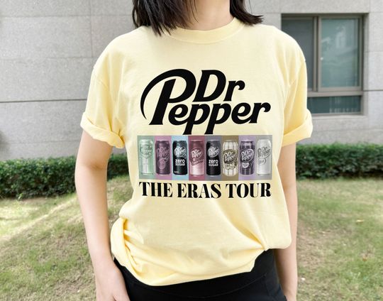 Discover Dr Pepper Crewneck, Dr Peepper Eras Tour TShirt