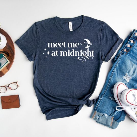 Discover Meet Me At Midnight Shirt, Taylor Shirt, Taylor Concert, The Eras Tour