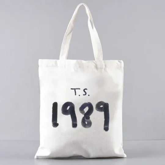 Discover Taylor Fans Tote Bag Taylor Music Midnight Swift Album Aesthetic Women