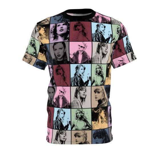 Discover Taylor ERAs Tour Tee, All Over Print, Taylor, ERAs Tour