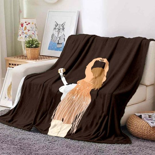 Discover Taylor Blanket, Eras Tour Fleece Blanket