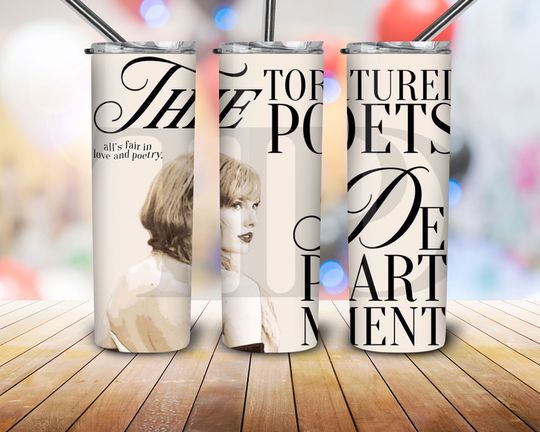 Discover Taylor Taylor version TTPD 20oz Skinny Tumbler  The Tortured Poets Department Tumbler