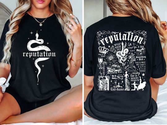 Discover Reputation Snake Shirt, Eras Tour Concert Shirt, Swiftiee Fan Gifts