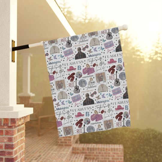 Discover taylor version Fan Eras tour Garden & House Banner- taylor version home gifts decor