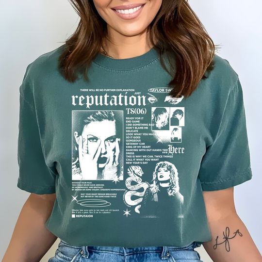 Discover Vintage Reputation T-Shirt, The Eras Tour Shirt