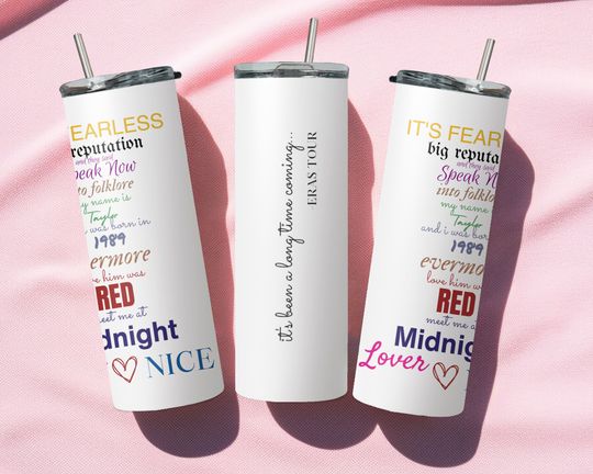 Discover Taylor - ERAS tour INSPIRED - 20oz Tumbler