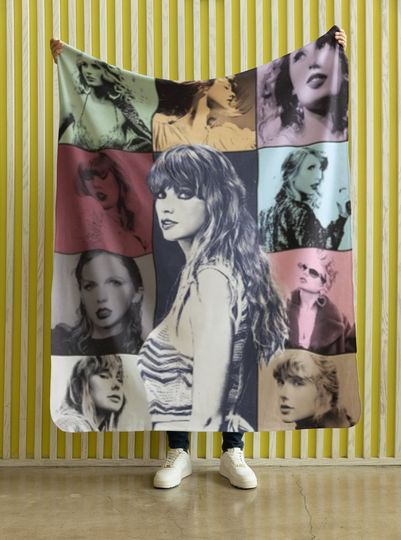 Discover Taylor taylor version Blanket Taylor taylor version Throw Blanket Eras Tour Merch, taylorswif birthday gift
